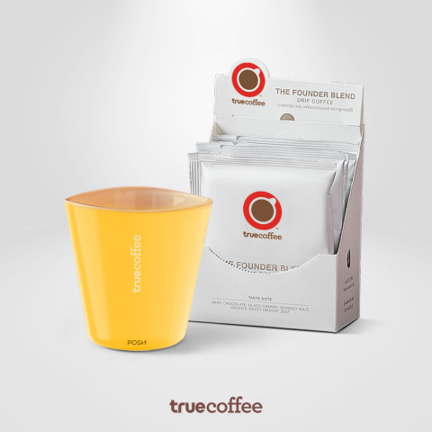 TrueCoffee Gift Set (1 Brio Cup + 1 Drip Bag)